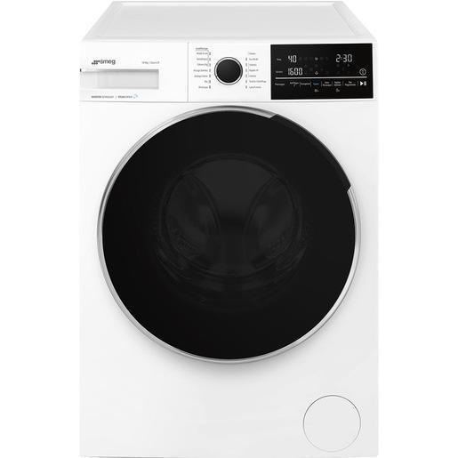 Smeg WDNP064SLD lavasciuga Libera installazione Caricamento frontale Bianco