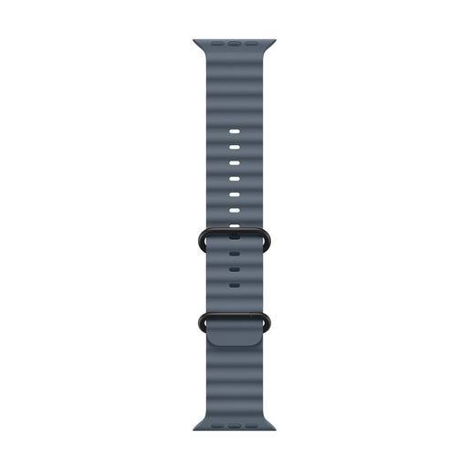 Apple Cinturino Ocean blu salmastro (49 mm) - Titanio nero