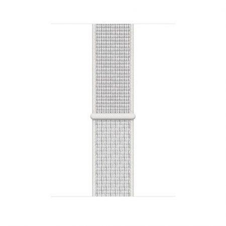 Apple Nike Sport Loop bianco ghiaccio (44 mm)