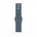 Apple Cinturino Sport blu salmastro (46 mm) - M/L
