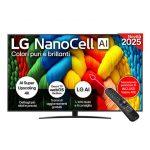 LG NanoCell AI 75NANO81A6A TV Serie NANO81 75'' 4K, α7 Gen8, HDR10, 20W, 3 HDMI con Game Optimizer, Smart TV WebOS 25