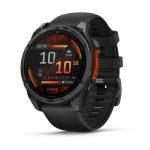 Garmin Fenix 8 3,56 cm (1.4'') AMOLED 47 mm Digitale 454 x 454 Pixel Touch screen Nero Wi-Fi GPS (satellitare)