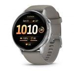 Garmin Venu 4 3,56 cm (1.4'') AMOLED 45 mm Digitale 454 x 454 Pixel Touch screen Argento Wi-Fi GPS (satellitare)