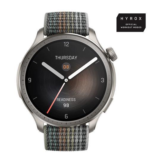 Amazfit Balance 3,81 cm (1.5'') AMOLED 46 mm Digitale 480 x 480 Pixel Touch screen Grigio Wi-Fi GPS (satellitare)