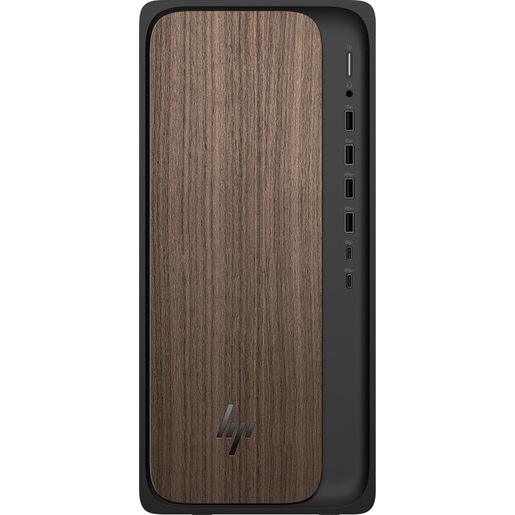 HP OmniDesk M03-0015nl AI Intel Core Ultra 5 225 16 GB DDR5-SDRAM 512 GB SSD Windows 11 Home Tower PC AI PC Nero, Legno