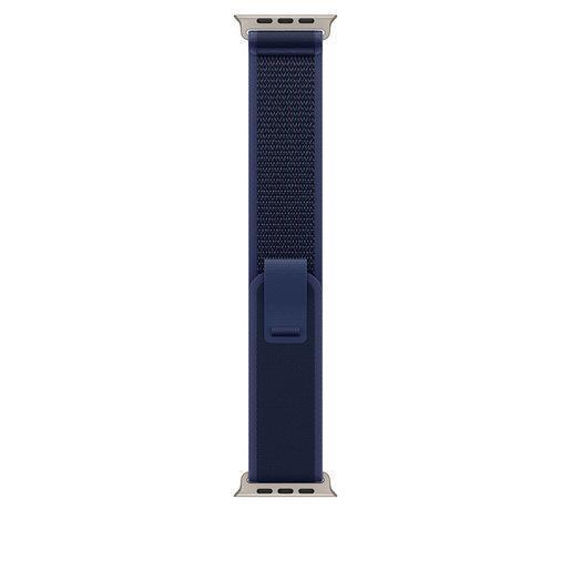 Apple Trail Loop blu (49 mm) - S/M - Titanio naturale