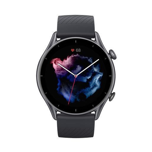 Amazfit GTR 3 Pro 3,68 cm (1.45'') AMOLED 46 mm Digitale 480 x 480 Pixel Touch screen Nero Wi-Fi GPS (satellitare)