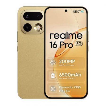 realme 16 Pro 17,3 cm (6.8”) Doppia SIM 5G 8 GB 256 GB 6500 mAh Oro