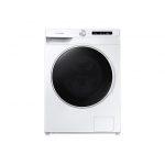 Samsung WD12T504DWW/S3 lavasciuga a caricamento frontale AI Control 12/8 kg Classe A/F 1400 giri/min, Porta nero/bianca + Panel bianco