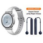 Xiaomi Watch S4 41mm + Jump Rope, White 3,35 cm (1.32'') AMOLED Digitale Argento