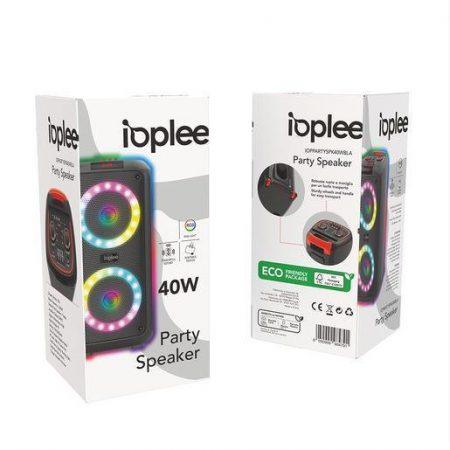 IOPLEE Cassa Speaker Verticale da Terra 40W - Nero