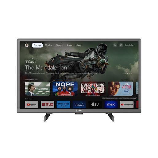 IOPLEE IOP24GTV TV 61 cm (24'') HD Smart TV Wi-Fi Grigio 130 cd/m²