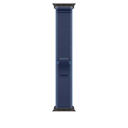 Apple Trail Loop blu/blu acceso (49 mm) - M/L - Titanio nero