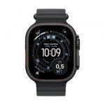 Apple Cinturino Ocean blu navy (49 mm) - Titanio nero