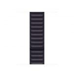 Apple Cinturino a maglie in pelle inchiostro (41 mm) - S/M