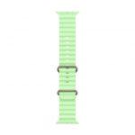 Apple Cinturino Ocean verde neon (49 mm) - Titanio naturale