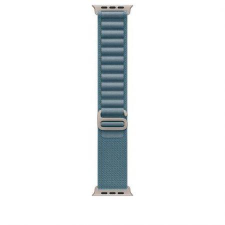 Apple Alpine Loop blu chiaro (49 mm) - Medium - Titanio naturale