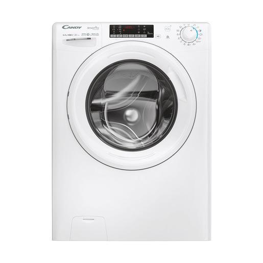 Candy Smart Pro Inverter, Lavasciuga Slim 6+4 KG, 10% più efficente della classe A, 1400 giri, Bianco, Inverter, Wi-Fi, COW 4644TWM6/1-S