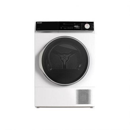 Sharp KD-NHB8S7GWD asciugatrice Libera installazione Caricamento frontale 8 kg Bianco