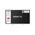 IOPLEE IOP32WVDA SMART TV Bianco 32'' HD, Sistema operativo VIDAA, Triplo tuner DVBT2/C/S2, Certificato TivuSAT, Piedini installabili in doppia posizione