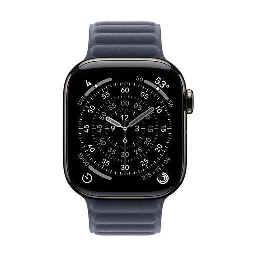 Apple Cinturino a maglie magnetico blu navy (42 mm) - M/L