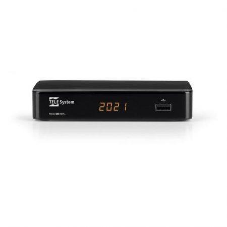 TELE System FACILE DVB-T2 HEVC /02 Cavo Full HD Nero