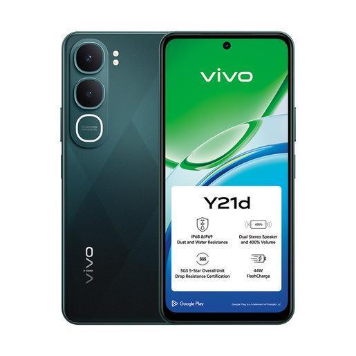 VIVO Y21d 17 cm (6.68'') Android 15 4G USB tipo-C 4 GB 256 GB 6500 mAh Verde