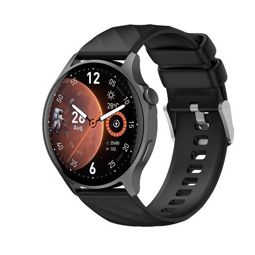 IOPLEE IOPEXTWATCH669BK smartwatch e orologio sportivo 3,63 cm (1.43'') AMOLED Digitale 466 x 466 Pixel Touch screen Nero