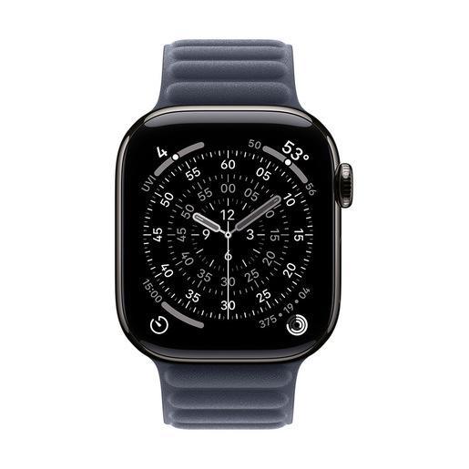 Apple Cinturino a maglie magnetico blu navy (42 mm) - S/M