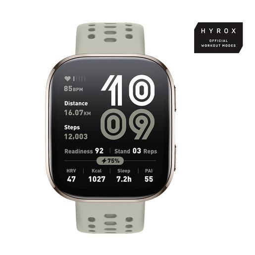 Amazfit Bip 6 Stone 5 cm (1.97'') AMOLED Digitale 390 x 450 Pixel Touch screen Oro GPS (satellitare)