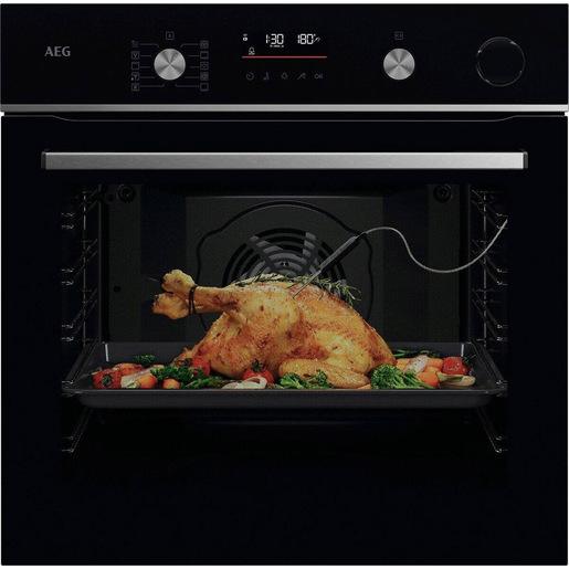 AEG FORNO INCASSO STEAM CRISP (25%vapore) + PIROLITICO + WIFI CLASSE A++ 60 CM TR6PB531SB MADE IN EUROPE