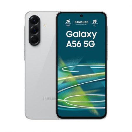 Samsung Galaxy A56 5G, Smartphone con Funzioni intelligenti, Display Super AMOLED 6.7'', 8GB RAM, 128GB, Camera 50MP, Batteria 5.000 mAh, IP67, Awesome L