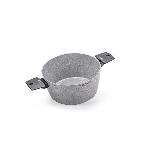 Moneta Elettra 2 handles casserole 20 cm no pfas made in Italy