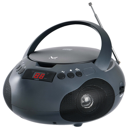 New Majestic AH 164 BK Analogico 2 W FM Nero, Blu Riproduzione MP3