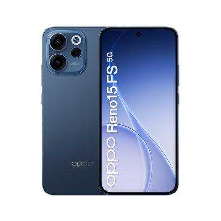 OPPO Reno15 FS 5G AI Smartphone, Tripla fotocamera 50+8+2MP, Selfie 50MP, Display 6.57” 120HZ AMOLED FHD+, 6500mAh, RAM 8GB(Esp2GB/4GB/8GB)+ROM 512GB [V