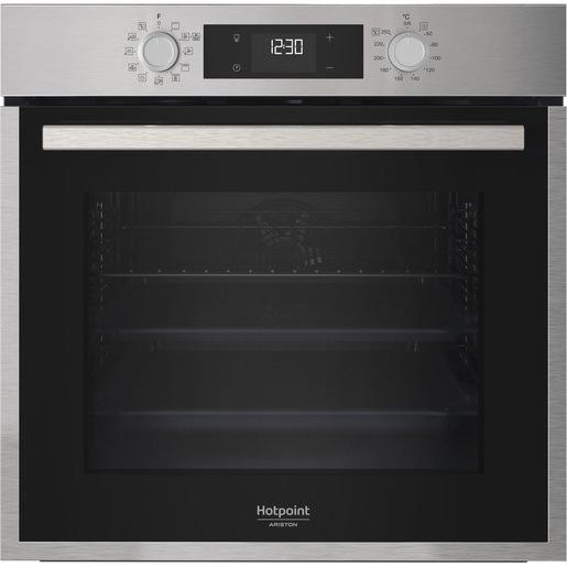 Hotpoint Ariston HAO 458H X Forno Multifunzione inox con display e manopole esterne, Idrolisi