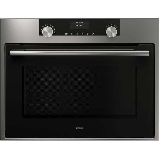 Asko OCM8464S 50 L 3000 W Nero, Acciaio inox