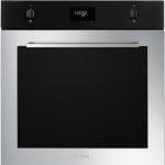Smeg Classic SFP6401NXPR forno Nero, Acciaio inox Made in Italy