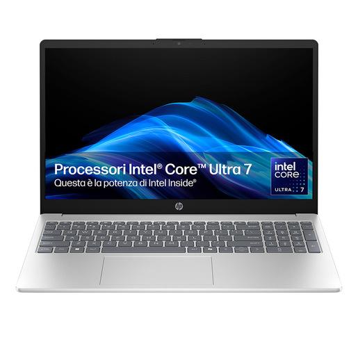HP 15-fd2017nl Intel Core Ultra 7 255U Computer portatile 39,6 cm (15.6'') Full HD 24 GB DDR5-SDRAM 1 TB SSD Wi-Fi 6 (802.11ax) Windows 11 Home AI PC Arg