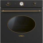 Smeg Coloniale SF68C1AO forno 70 L 3000 W Antracite Made in Italy