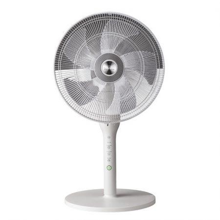Electroline Ventilatore a piantana 5 pale 40cm rotazione 3D bianco