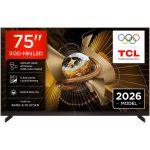 TCL X11L TV 75X11L SQD‑Mini LED da 75'', 4K UHD, 9000 nit e 11.520 zone di dimming, Smart Google TV a 144Hz, Dolby Vision & Atmos, Audio Bang & Olufsen