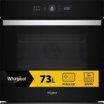 Whirlpool WOI4S8PM0SBXA Forno Nero17 funzioni, Pizza310° Cook4 Steam+ ,classe A+ 73Lt, Pirolisi+Idrolisi