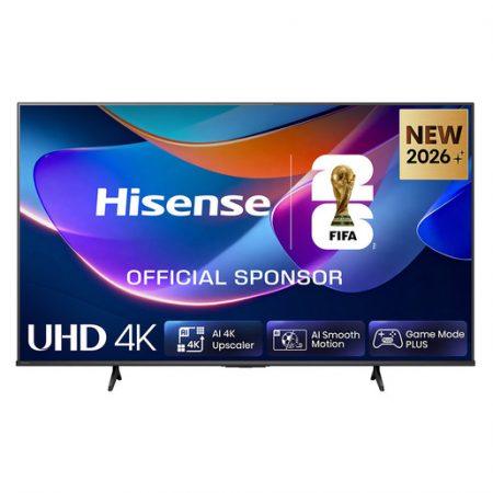Hisense Smart TV 50'' 4K TV 50A6S, 60Hz, DTS Virtual X, VIDAA OS con 1000+ APP, HDR 10+, Game Mode Plus, Bluetooth, Wifi, Alexa Built-in, AirPlay2, lativ
