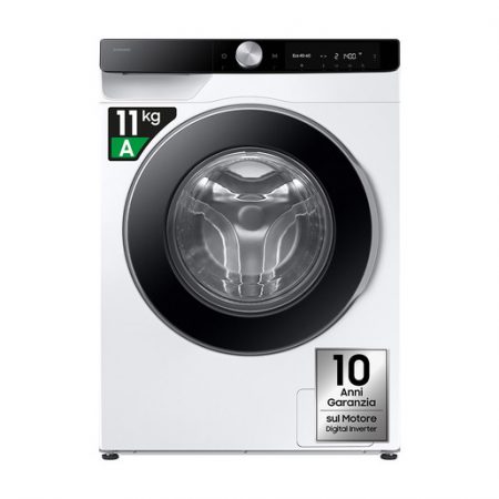 Samsung WW11DG6B25LKU3 lavatrice Caricamento frontale 11 kg 1400 Giri/min Bianco