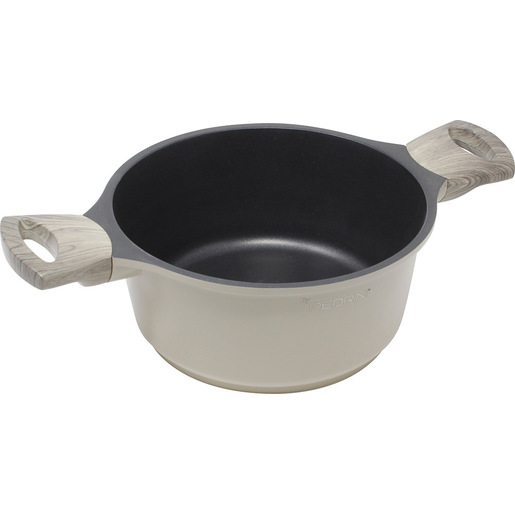 Pedrini casseruola pressofusa Unique gray, 20 cm
