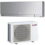 Mitsubishi Electric MITKITMSZEF42VGKS condizionatore fisso Climatizzatore Monosplit Argento, Bianco 15000BTu