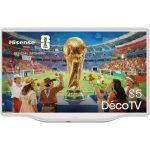 Hisense 43S5Q TV 109,2 cm (43'') 4K Ultra HD Smart TV Wi-Fi Argento, Bianco