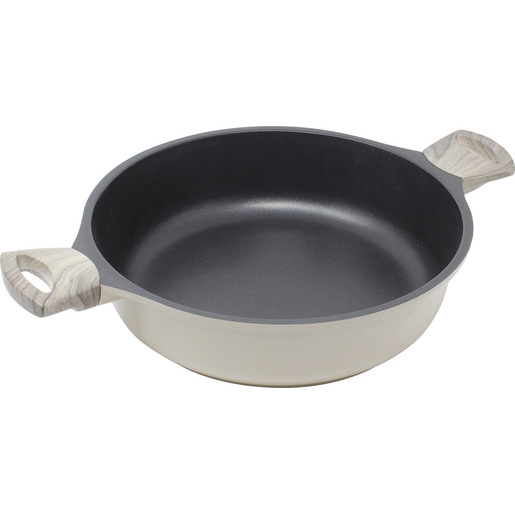 Pedrini tegame pressofuso Unique gray, 28 cm