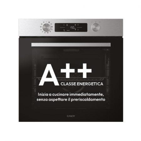 Candy CA6 N5B3EHTX 78 L Nero, Acciaio inox